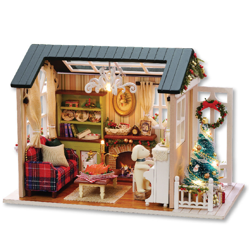 Wholesale DIY Miniature house hand-assembled model